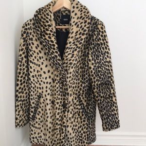 ASOS leopard print coat